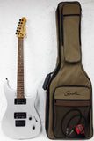 Godin Detour Electric Guitar with Gig Bag, Silver Graphite Body, Hand-Crafted, Serial 05195515