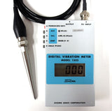 New Digital Vibration Meter 1332 Instrument by Showa Sokki Japan w/ Accessories