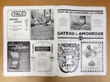 Antique 1923 Paris Newspaper L'Illustration, La TSF, Eiffel Tower, Advertising