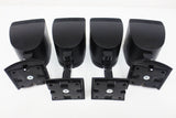 4 Bose Acoustimass Lifestyle Single Cube Speakers w/ Articulated Wall Mount 180°