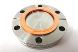 MDC Hayward 2.75" Blank Vacuum Conflat Flange Stainless, Copper Gasket, 6 Bolts