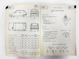 Vintage 1980 Renault 5 Shop Manual MR 193, Manuel de Réparation Renault 5