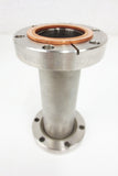 MDC 5" High Vacuum Fitting 2.75X2.75" Conflat Flange to Flange Full Nipple, Bolts