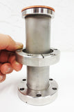 MDC 5" High Vacuum Fitting 2.75X2.75" Conflat Flange to Flange Full Nipple, Bolts