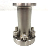 MDC 2" Tall Vacuum Chamber 1.33" Conflat Flange to Flat End Fitting Adapter