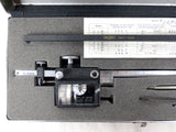 Vintage Geotec Planimeter Platometer Set Made in Japan, Tag, Serial and Case