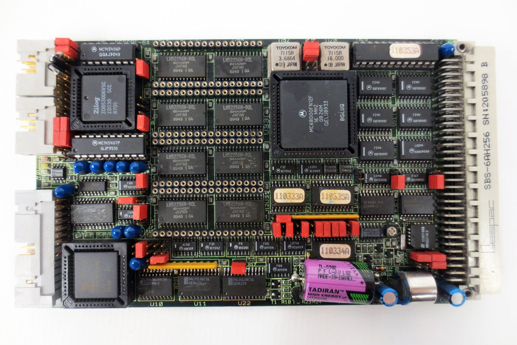 Gespac Dual Serial Interface Board Circuit Card GESSBS-6A, SBS-6AH256, SN 205898