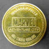 Vintage Marvel Captain America Game Coin Slot Machine, Adventure City, Niagara