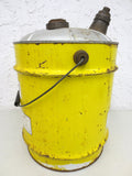 Vintage Irving Motor Oil 20 litres Yellow Can, 4.4 Gallons, Irving Canada