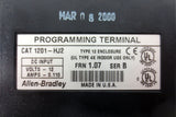 New Allen Bradley Programming Terminal 1201-HJ2, 12 Volts, 0.110 Amps