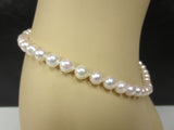 Vintage Princess Cultured Pearls Necklace 17", 48 Pearls 8-9mm $1500 Value