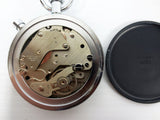 Tag Heuer Stopwatch Swiss Chronometer, 60mm Dia., Black Case, 7 Jewels Model 771