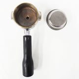 Vintage Espresso Coffee Machine Portafilter, Double Spout, Basket, Commercial #7