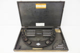 Vintage Moore & Wright Sheffield Outside Micrometer 12-16", Dovetail Wood Box, Tags, Instructions, Made in England