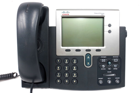 Cisco IP Phone 7900 Series 7941 CP-7941G w/ Footstand, Handset and Manual