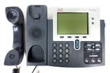 Cisco IP Phone 7900 Series 7942 CP-7942G w/ Footstand, Handset and Manual