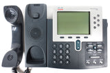 Cisco IP Phone 7900 Series 7962 CP-7962G w/ Footstand, Handset and Manual