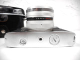 Vintage Yashica 35mm Camera Model Lynx-14 LIII, Yashinon DX Copal SVE  1.4, 45mm Lens, Case, Strap