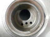 Pair of 1995-1996 Harley Davidson Motorcycle Split Gas Tanks, 96 FLSTF Black and Silver, Matching Serials, Left & Right