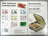 Vintage Original 1981 Lego Manual Booklet, Playsets Advertising 13 pages, Legoland Town Ville, Mint