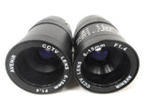 Lot of 2 Vintage Avenir Camera CCTV Lens Zoom 6-15 mm, F1.4, 1/3" CS Mount, NOS New Old Stock, Never Used, Japan, Surveillance Camera