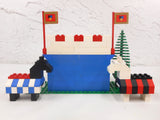 Vintage 1979 Lego Night's Tournament Marquee and Horses Playset #383, Complete Build With Manual, Accessories