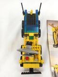 Vintage 1980 Yellow Lego Space Truck Satellite Dish from Playset #744, Complete Build, Working Motor, With Manual