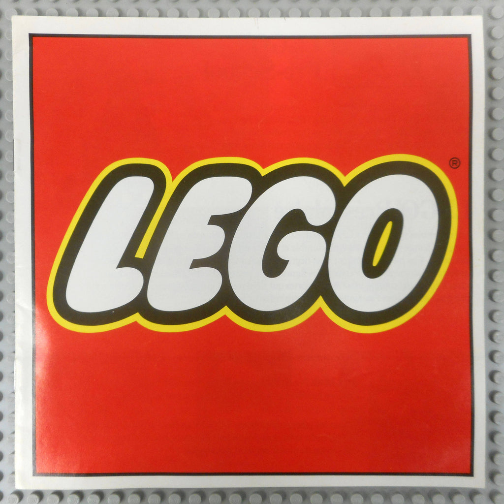 Vintage Original 1978's Lego Manual Booklet, Legoland Building Construction Motor Playsets Advertising 9 pages, Mint