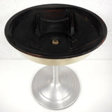 Vintage 1970's Electrohome Saturn Apollo Stereo Turntable Record Player Base Stand 20 1/4" Diameter, UFO Dome Space Age, Giant Martini Glass