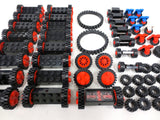 Vintage 1970's Lego Legoland 80+ Car Truck Motorcycle Vehicle Wheels Parts Lot, Tractor, Truck, Car, Airplane, Ladders, Rubber Tires
