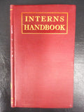 Vintage 1929 Medical Doctors Interns Hand Book by Dooley, Autopsies, Diagnostic, Drug Therapy, Clinical Procedures, Diets