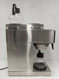 Vintage 1985 Bunn Pour-Omatic Stainless Coffee Maker Machine 3 Warmers, Retro Delicatessen Diner Restaurant Coffee Machine, Ready to Use