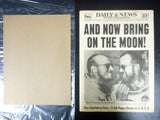 1965 New York Daily News Newspaper, Bring On The Moon Vol. 47 No 56, Apollo Astronauts Conrad and Cooper 8 Days Orbit Around the Earth