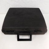 Vintage Brother Charger 12 Portable Typewriter with Instructions, Original Black Case, Nagoya Japan, Brown Beige, Retro Look