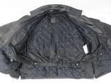 Vintage Genuine Leather Jacket Bomber Signed Rudsak Montreal Size XXL 48 for Men, Removable Insulation, Pockets, Beaver Crest Buttons