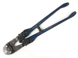 Vintage 29" Bolt Cutter Signed Record England Model 930, Original Blue Paint, Steel Cutter, Lock and Chain Breaker, Storage Hunter