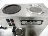 Vintage 1980's Bunn Pour-Omatic Stainless Coffee Maker Machine 3 Warmers, Retro Delicatessen Diner Restaurant Coffee Machine, Ready to Use