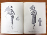 Vintage 1955 Fur Revue Magazine, Design Guild by John Casella New York, Mid-Century Fur Coat Fashion Advertisement, Order Book, 28 pages