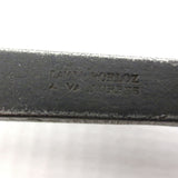 Rare Antique David Borloz Vallorbes Watchmaker Machinist Tool 10" Long, Sickle Shape with a Filing Head