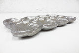 Antique Clear Candy Chocolate Lollipop Mold, Thick Cast Aluminum, 4 Girls with Dresses, 7.5 X 4.25"