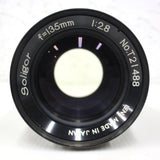 Vintage Soligor f=135mm 1:2.8 Camera Lens Zoom, Mount Marked N-1F, Made in Japan
