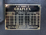 Antique 1900's Graflex Camera R.B. Series D 7X7" Curtain Aperture Box Camera, Rochester, NY, USA