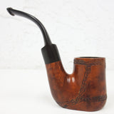 Vintage Rossi by Savinelli Rustic Estate Tobacco Pipe 174 Made in Italy, 2" Tall Bowl, Self Standing 4"