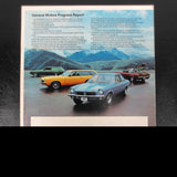 1973 Pontiac Astre GT, Coupe and Panel Car Brochure Booklet Advertising 11 pages, Car Dealers Collectors