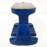 Vintage Record Anvil 8" No 11 Made in England 10lbs for Blacksmiths and Jewelers, 5X3" Face, 3" Horn, Original Blue Paint