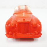 1950's Red Convertible Rolls-Royce Limo Toy Rubber Car, Tomte Laerdal Stavanger Norway