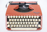 Vintage Olympia Diplomat Small Brown Portable Typewriter S Crown Serial 95-165297