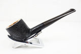 Vintage Estate Tobacco Pipe 5 1/2" Straight, Dr Thomas Double Ecume, Rock Grain