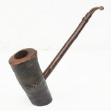 Vintage Ropp France Rustic Estate Tobacco Pipe 3 3/4" Tall Wood Bowl, Stands