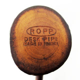 Vintage Ropp France Rustic Estate Tobacco Pipe 3 3/4" Tall Wood Bowl, Stands